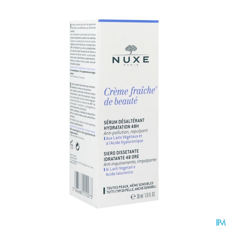 vignette Nuxe Creme Fraiche Serum Desalt. Hydra 48h Fl 30ml