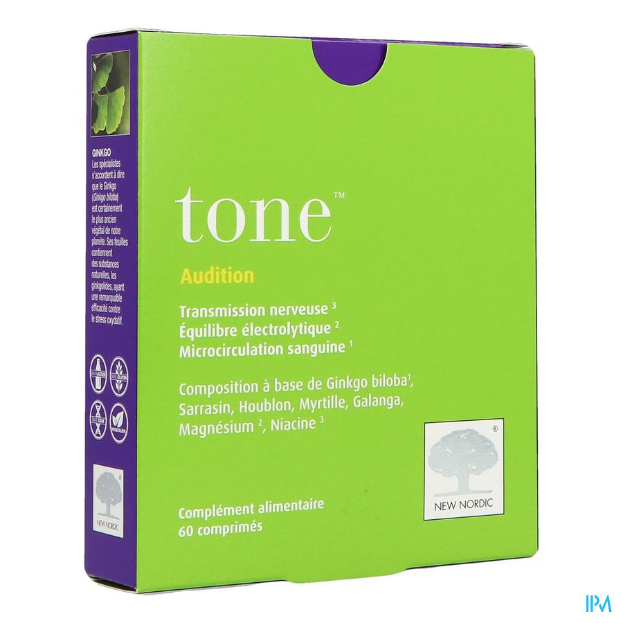 produit New Nordic Tone Audition Comprime 60