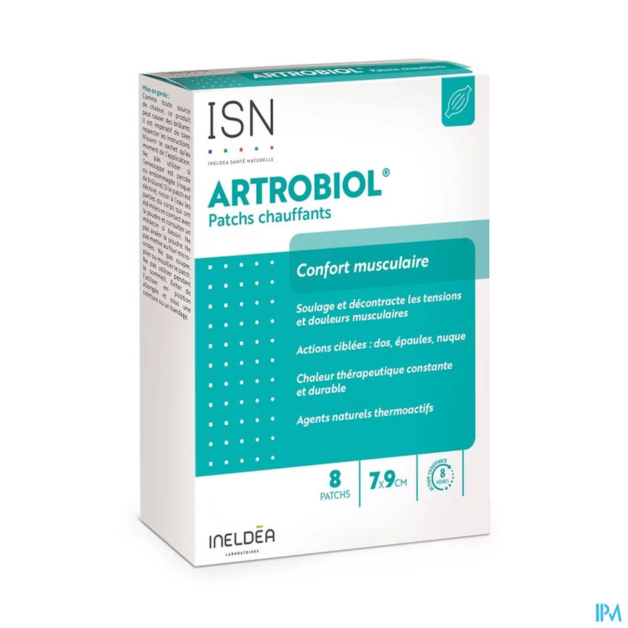 produit INELDEA ARTROBIOL PATCHS CHAUFFANTS 8