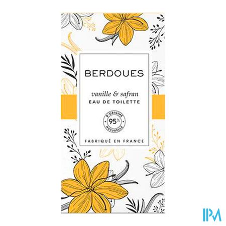 vignette Berdoues Eau De Toilette Vanille Safran Vaporisateur 100ml
