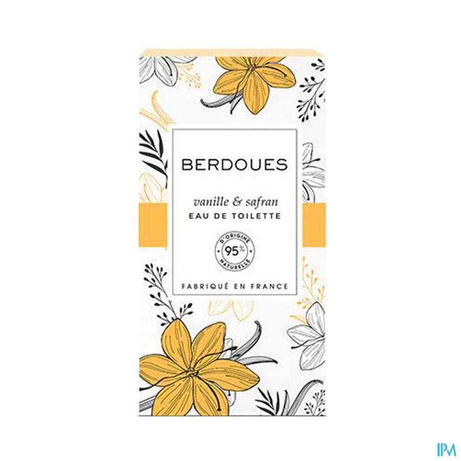vignette BERDOUES EDT VANILLE &amp; SAFRAN 100ML
