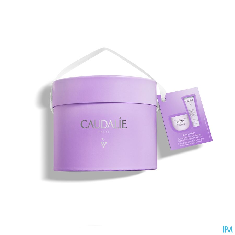 produit Caudalie Vinotherapist Beurre Vegan Coffret Noel 2022