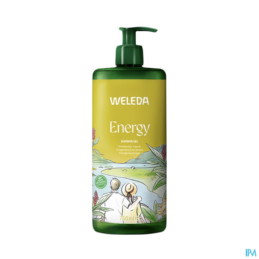 produit WELEDA ENERGY GEL DOUCHE GINGEMBRE 750ML