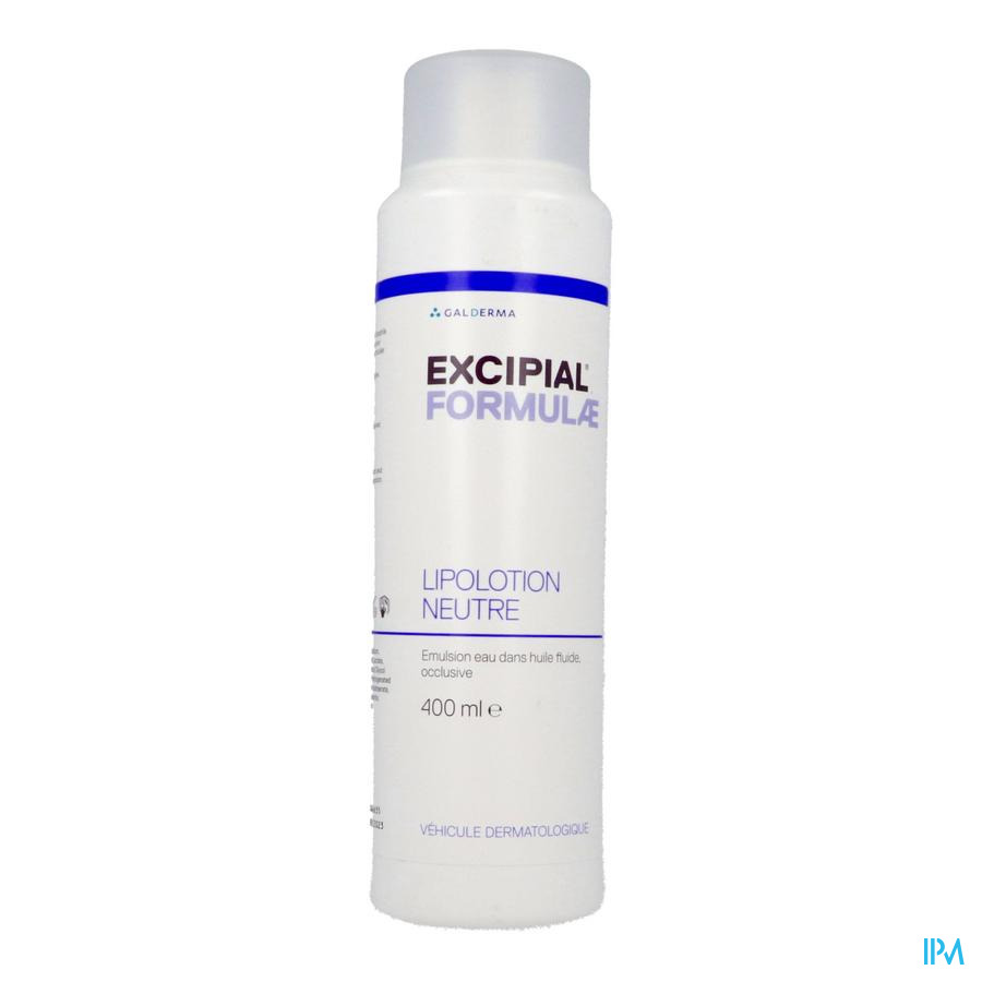 vignette Excipial Lipolotion Neutre Lait Excipient 400ml