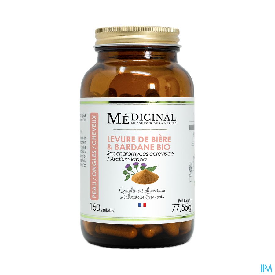 vignette MEDICINAL LEVURE DE BIERE/BARDANE 150 GEL