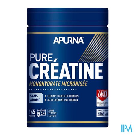 vignette APURNA PURE CREATINE NEUTRE 500G