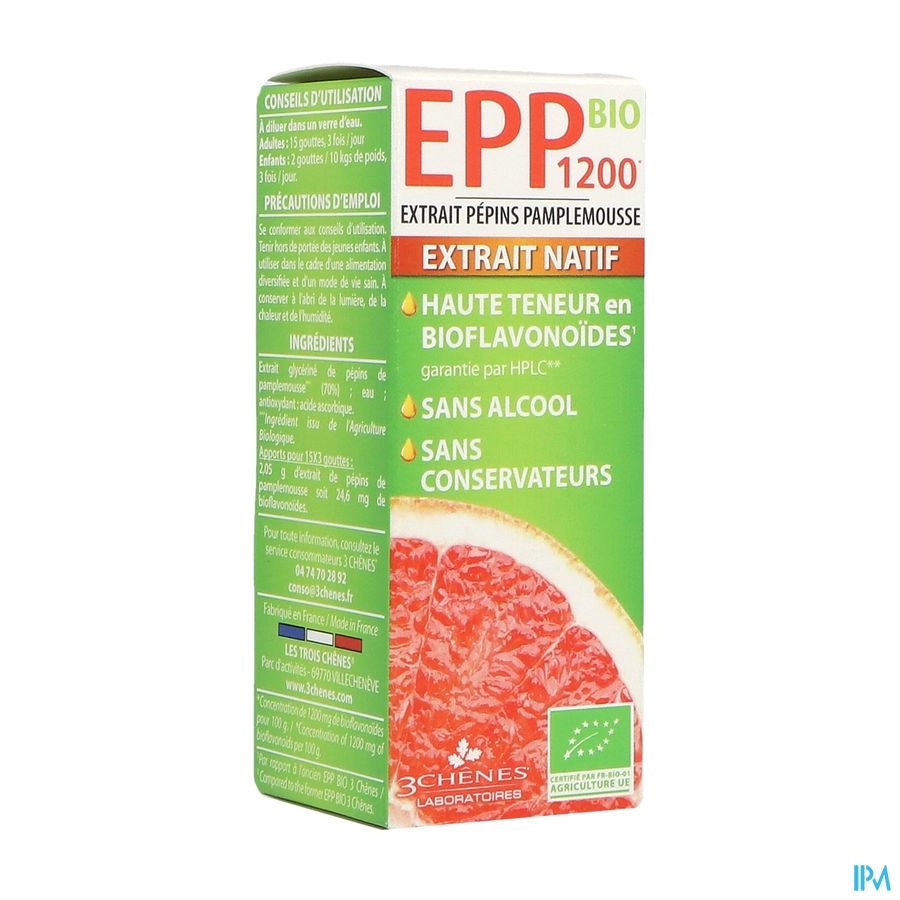 produit 3chenes Epp 1200 Bio 50ml