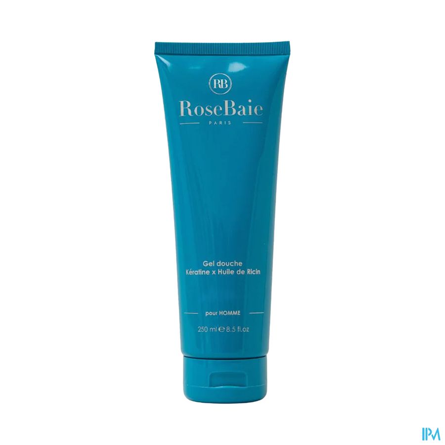 produit ROSEBAIE GEL DCHE X HUILE DE RICIN 250ML