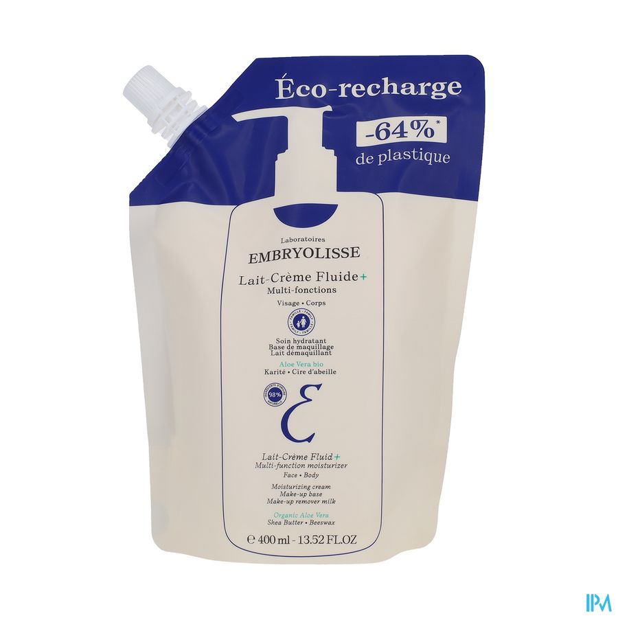 vignette EMBRYOLISSE LAIT-CR FLDE+ ECO-RECH 400ML