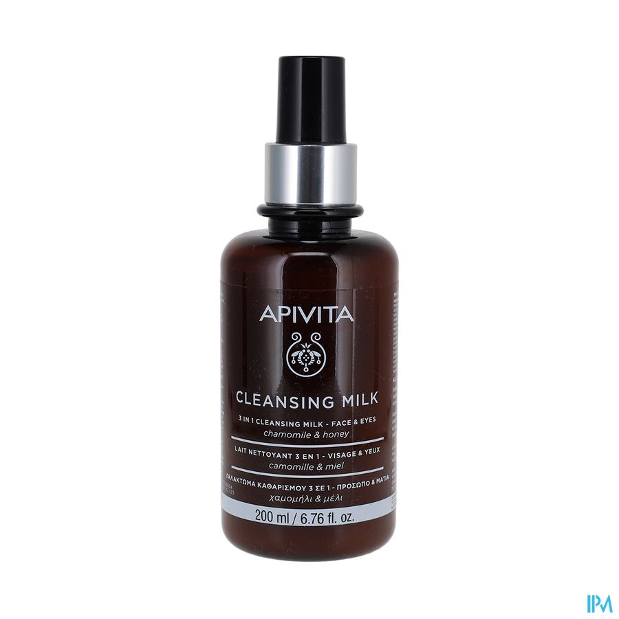 vignette Apivita Lait Nettoyant 3en1 200ml