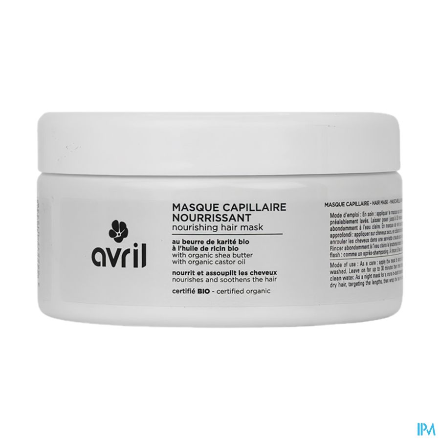 vignette AVRIL MASQ CAPILLAIRE NOURR BIO 200ML