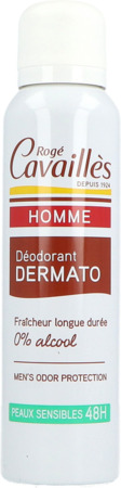 produit Roge Cavailles Deodorant Dermato 48h Antiodeurs Homme Spray 150ml