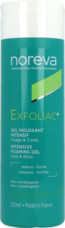 vignette Exfoliac Gel Moussant Intensif 200ml