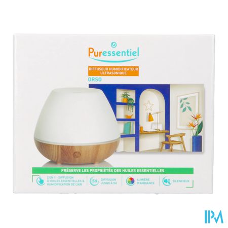 vignette Puressentiel Diffuseur Humidificateur Ultrasonique Orso
