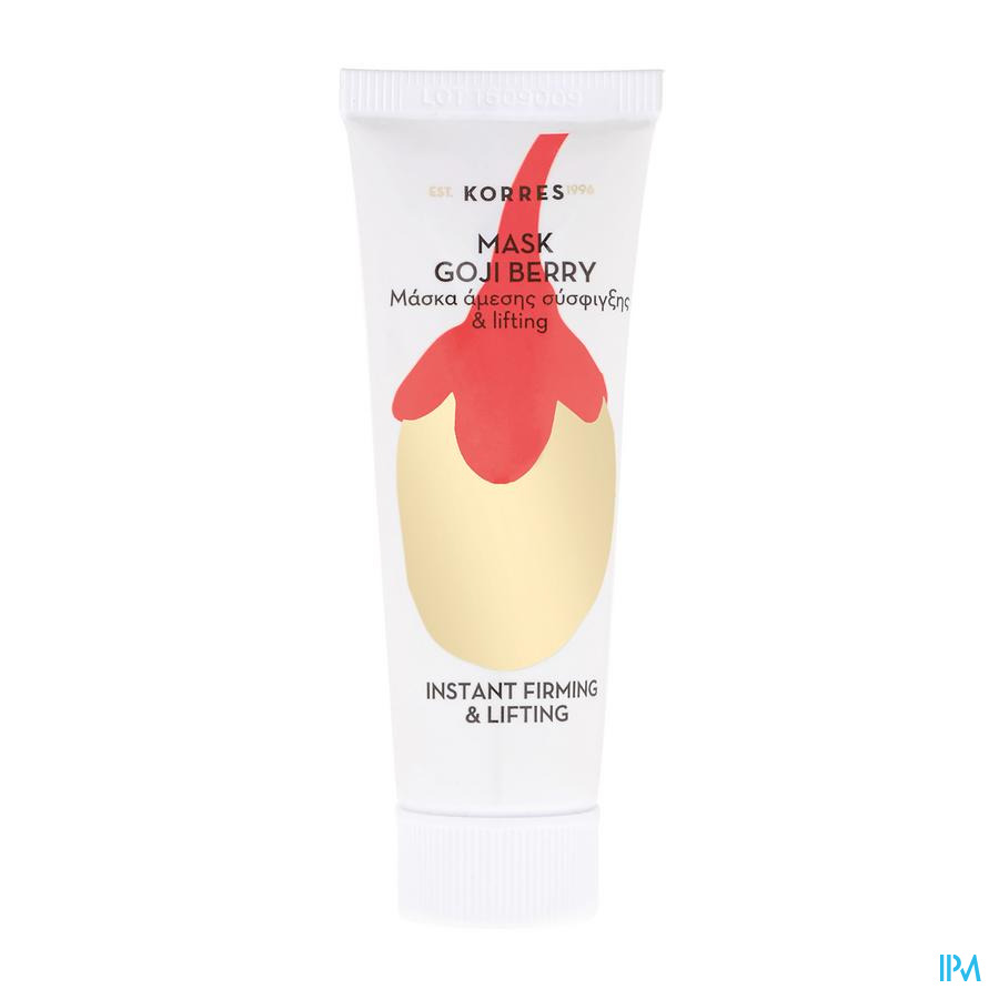 vignette Korres Beautyshot Masque Fermete Effet Lifting Instantane Baie De Goji 18ml
