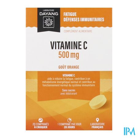 vignette Dayang Vitamine C 500mg Comprime 20
