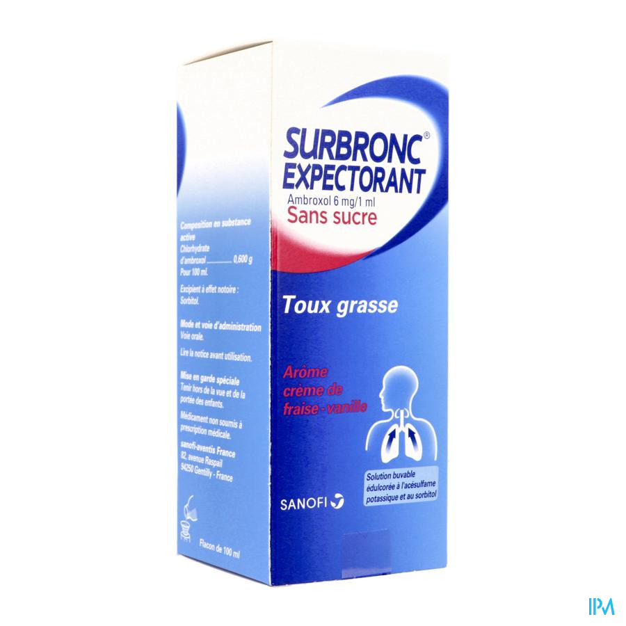 vignette SURBRONC EXPECT SOL BUV S/S100ML