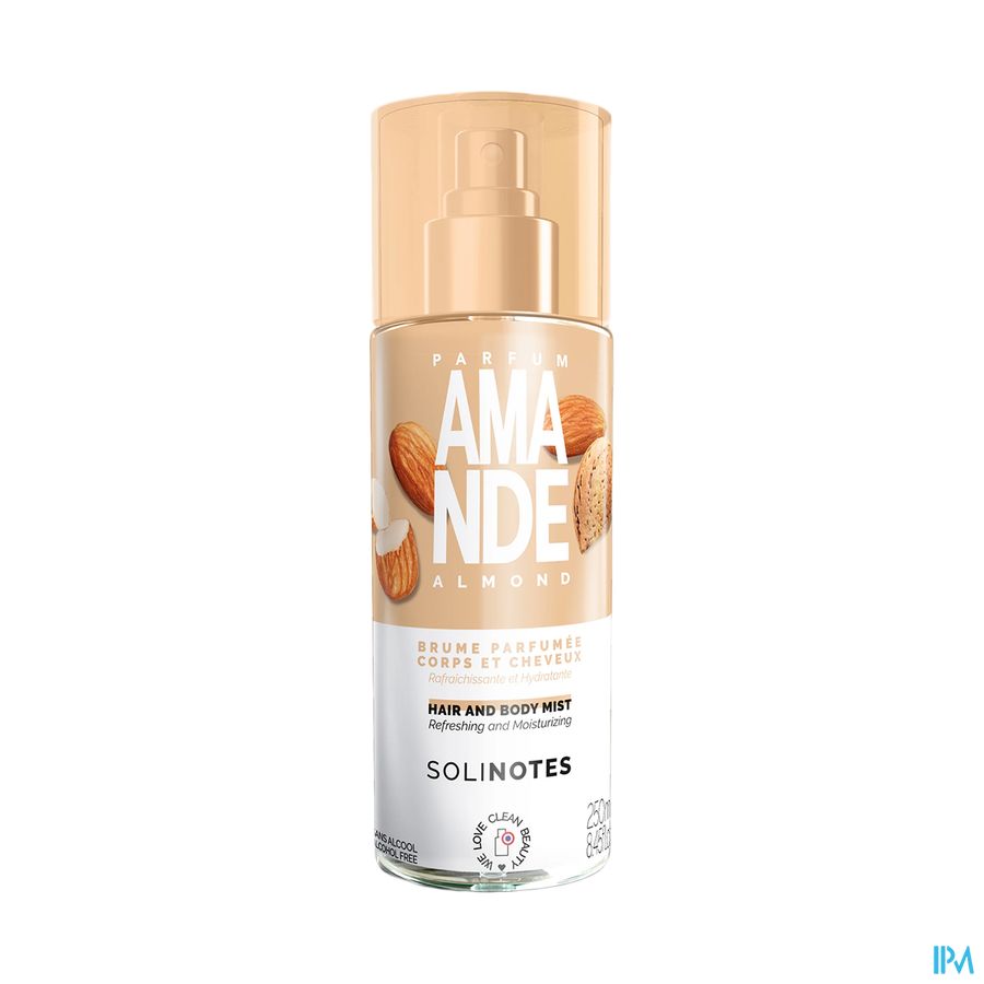 produit SOLINOTES AMANDE BRUME PARFUMEE 250ML