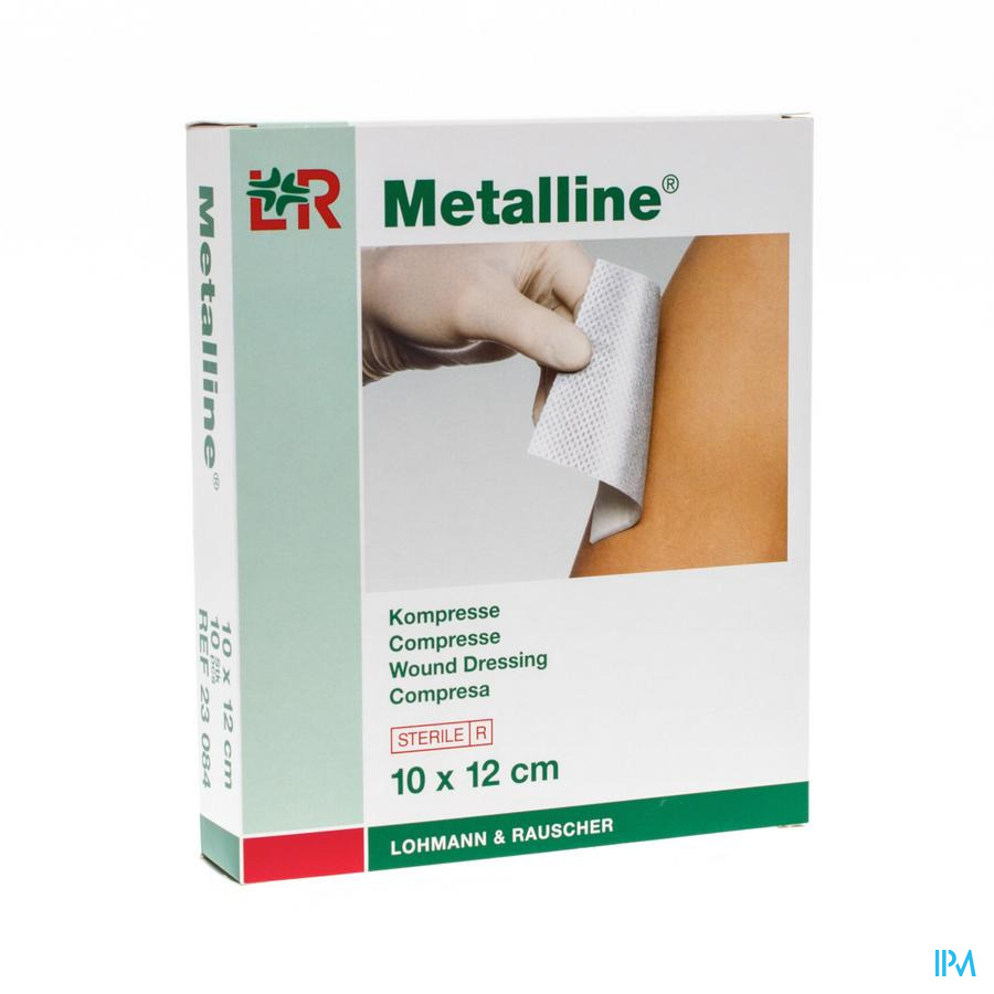 produit Lohmann Metalline Compresse Aluminee 10cm X 12cm