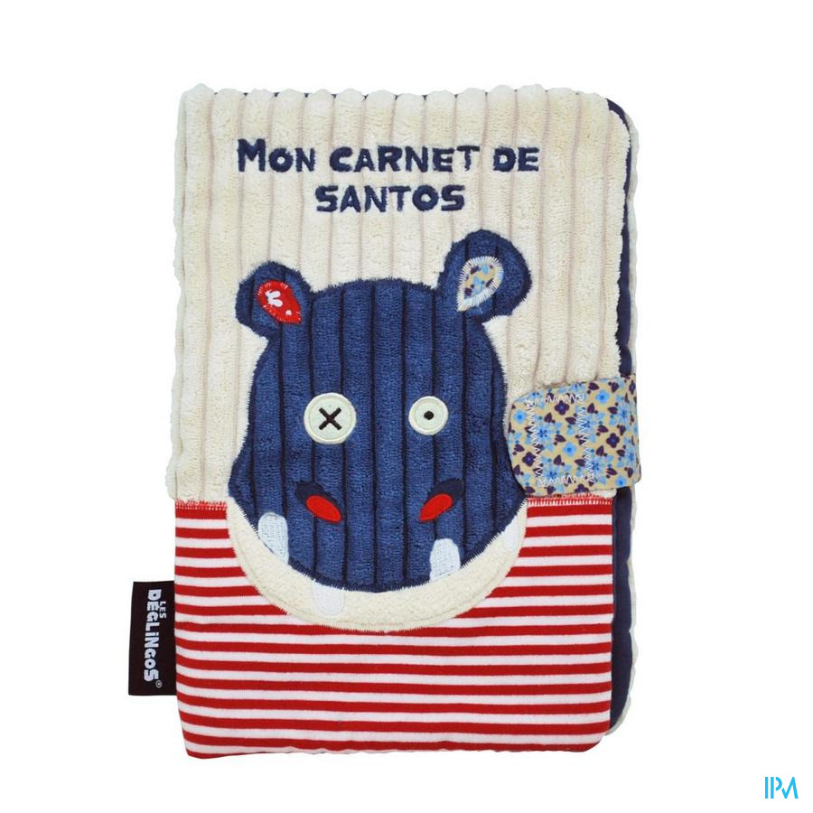 produit Les Deglingos Protege Carnet De Sante Hippipos Hippo