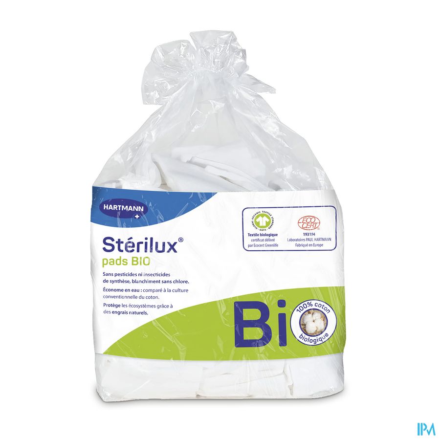 produit STERILUX PADS BIO SACHET 160