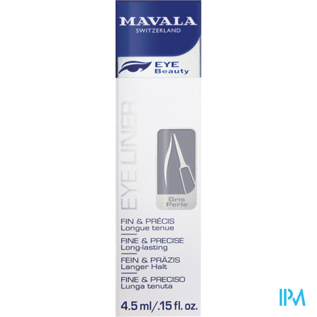 vignette MAVALA EYE LINER GRIS PERLE 5ML