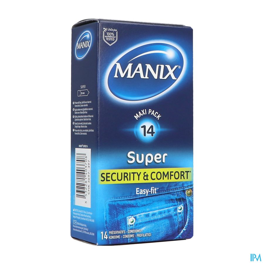 produit Manix Super Preservatif 14