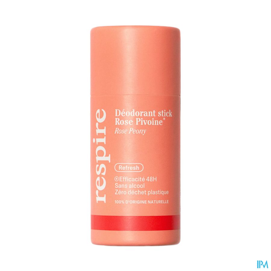 vignette RESPIRE DEO STICK ROSE PIVOINE 50G