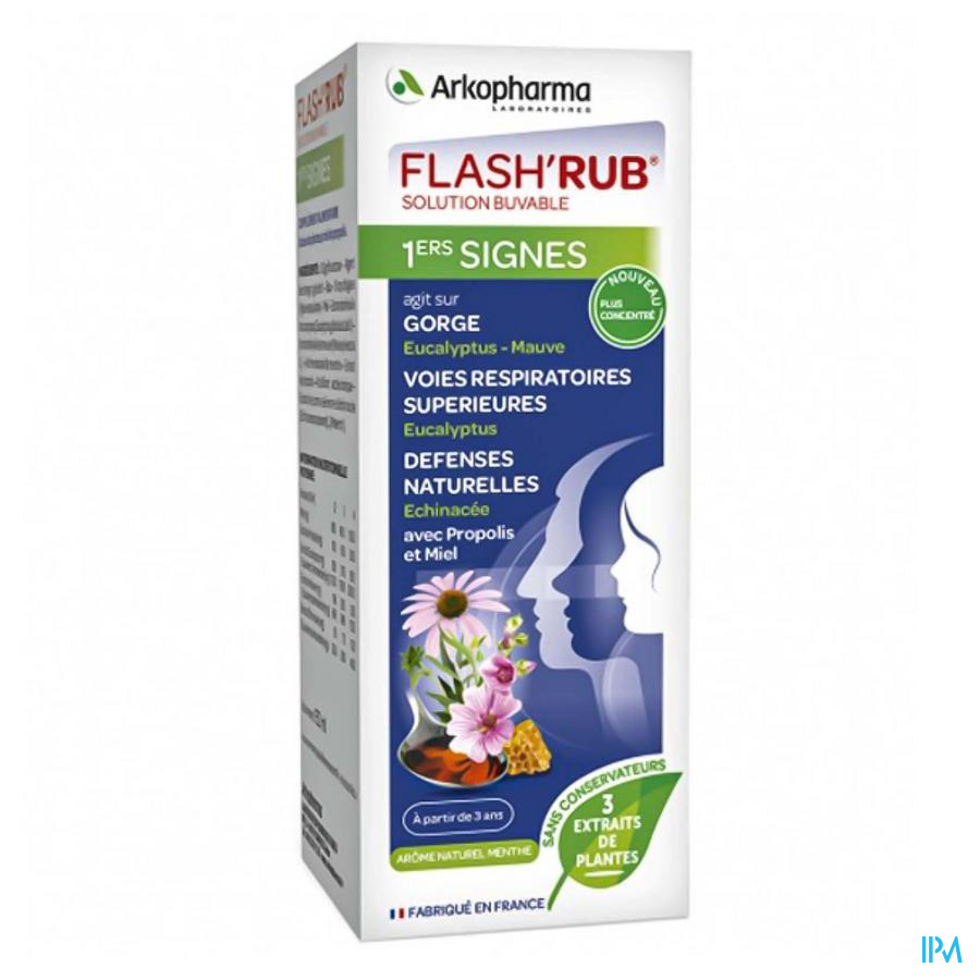 vignette Flash&#039;rub Nez Gorge Solution Buvable 150ml