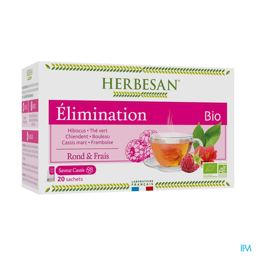 produit HERBESAN BIO ELIMINA TIS SAC20