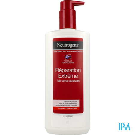 produit Neutrogena Reparation Extreme Lait Corps Apaisant 400ml