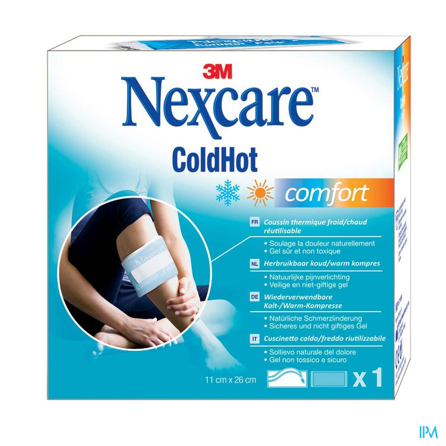 vignette 3m Nexcare Coldhot Comfort Coussin 11cm X 26cm X1