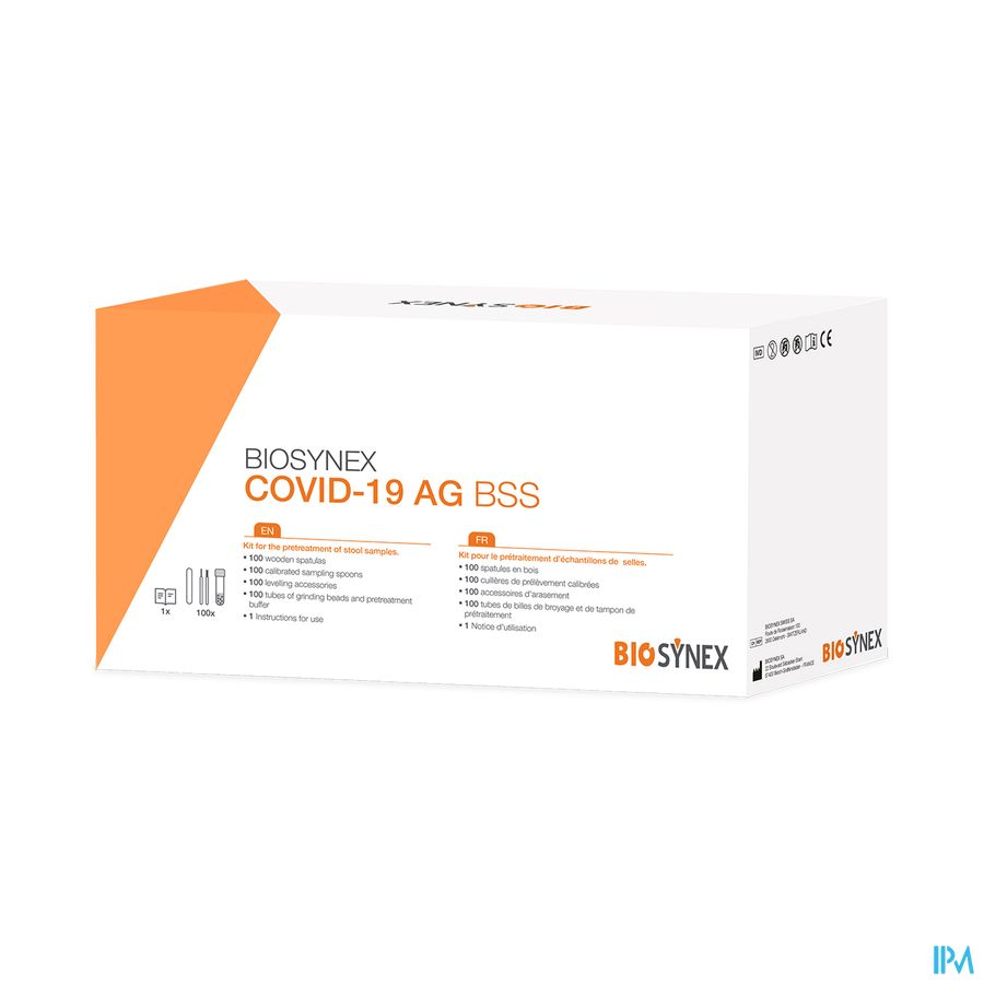 produit BIOSYNEX COVID-19 AG BSS BT 25 TESTS