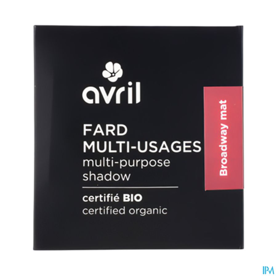 produit Avril Fard A Paupieres Broadway Mat Certifie Bio 2g5