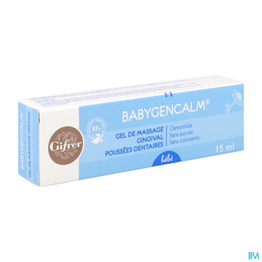 produit Gifrer Babygencalm Gel Massage Gingival 15ml