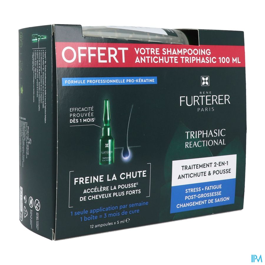 vignette FURTERER TRIPHASIC REACTIONAL 12 FL