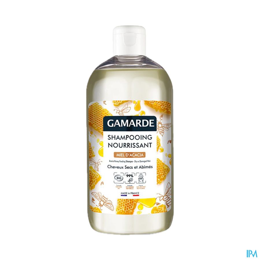 vignette GAMARDE SHP NOURRISS MIEL ACACIA FL500ML