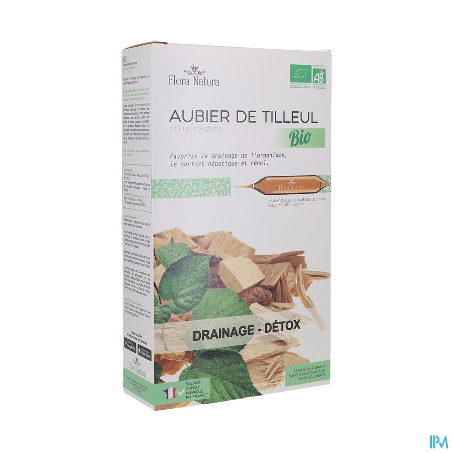 produit FLORA NATURA AUBIER DE TILLEUL BIO