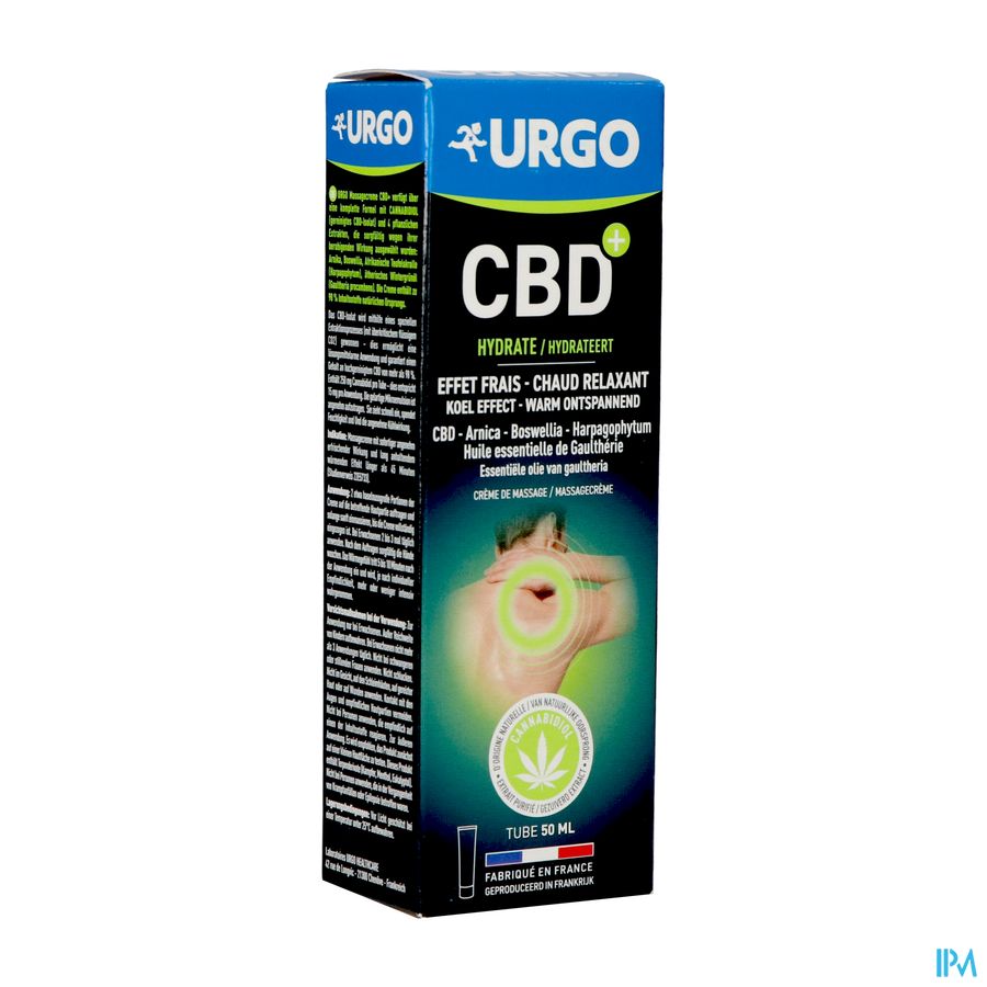produit Urgo Creme Cbd+ 50ml