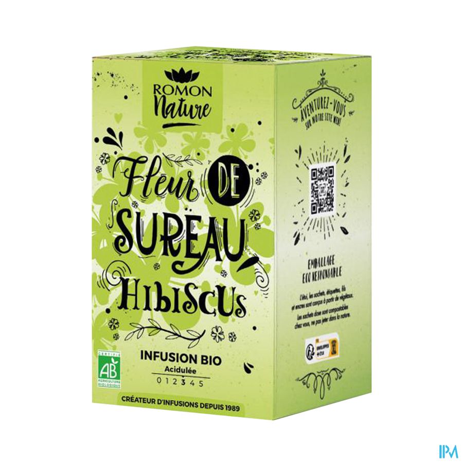 produit ARAQUELLE INFUSION FLEUR SUREAU BIO 28.8G