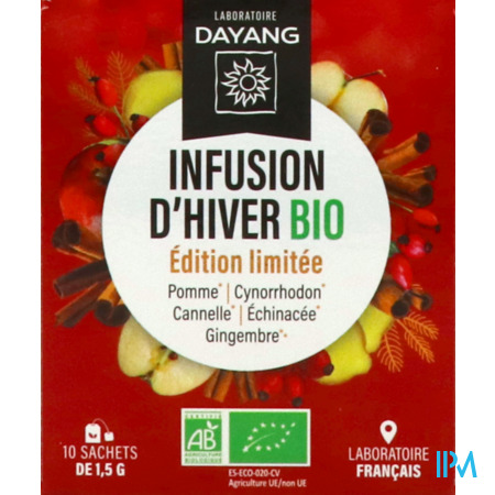 vignette Dayang Infusion D'hiver Bio Edition Limitee Sachet 10