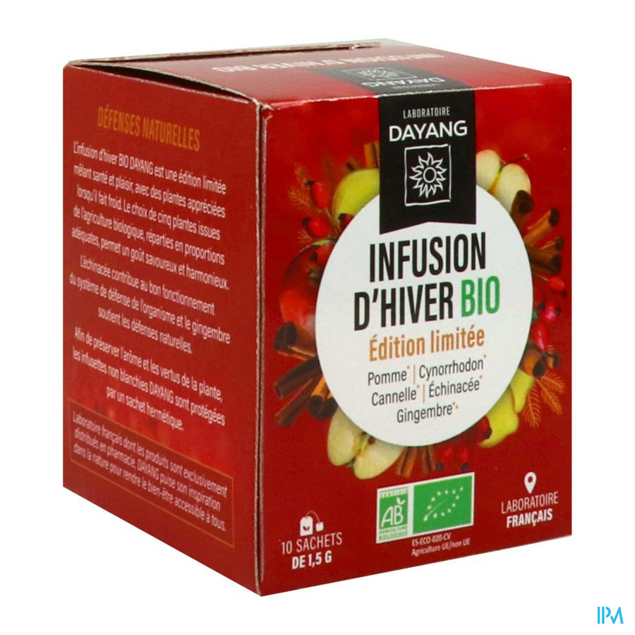 produit Dayang Infusion D'hiver Bio Edition Limitee Sachet 10