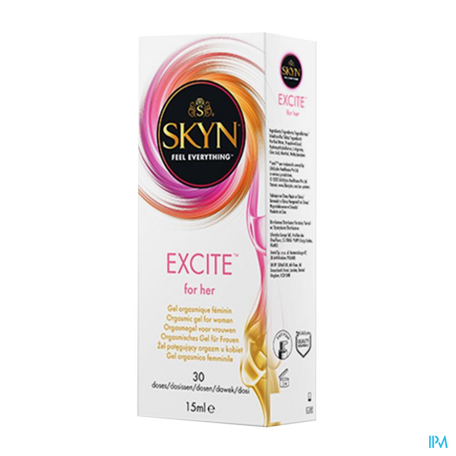 vignette SKYN GEL EXCITE FOR HIM 15ML