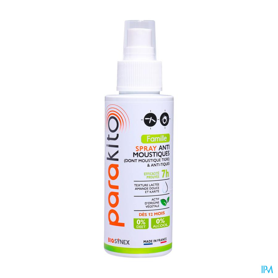 vignette Parakito Spray Antimoustique Famille 75ml