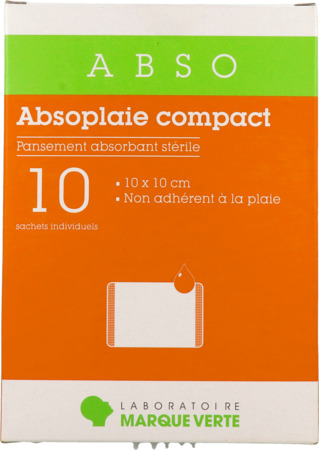 produit MV ABSOPLAIE COMPACT PANS 10X10CM 10