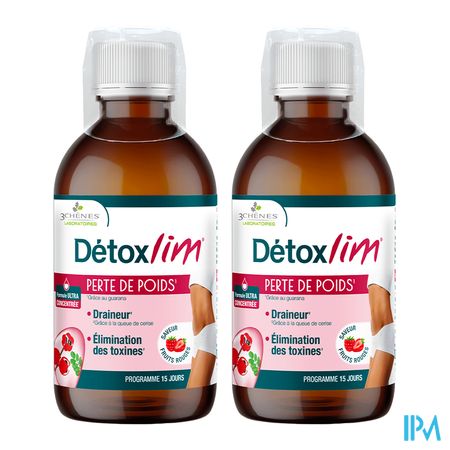vignette 3chenes Detoxlim Perte De Poids 500ml X2