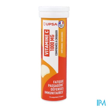 vignette Upsa Vitamine C 1000mg Comprime A Croquer 15