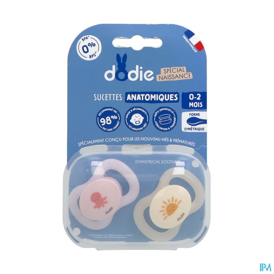 vignette DODIE SUCET 0-2 MOIS NEW BORN ROSE N1