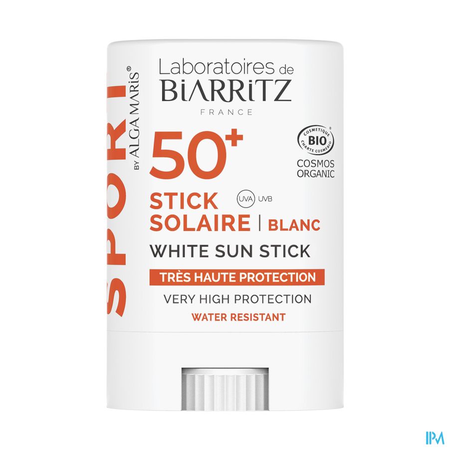 produit LDBIARRITZ STICK SOLAIRE BLANC SPF50+