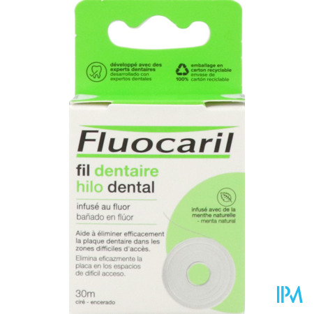 vignette Fluocaril Fil Dentaire Infuse Au Fluor 30m